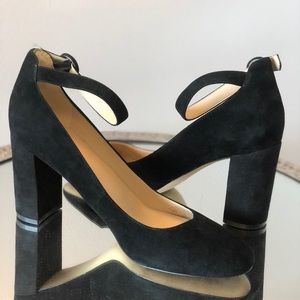 Marc Fisher Suede Mary Jane pumps